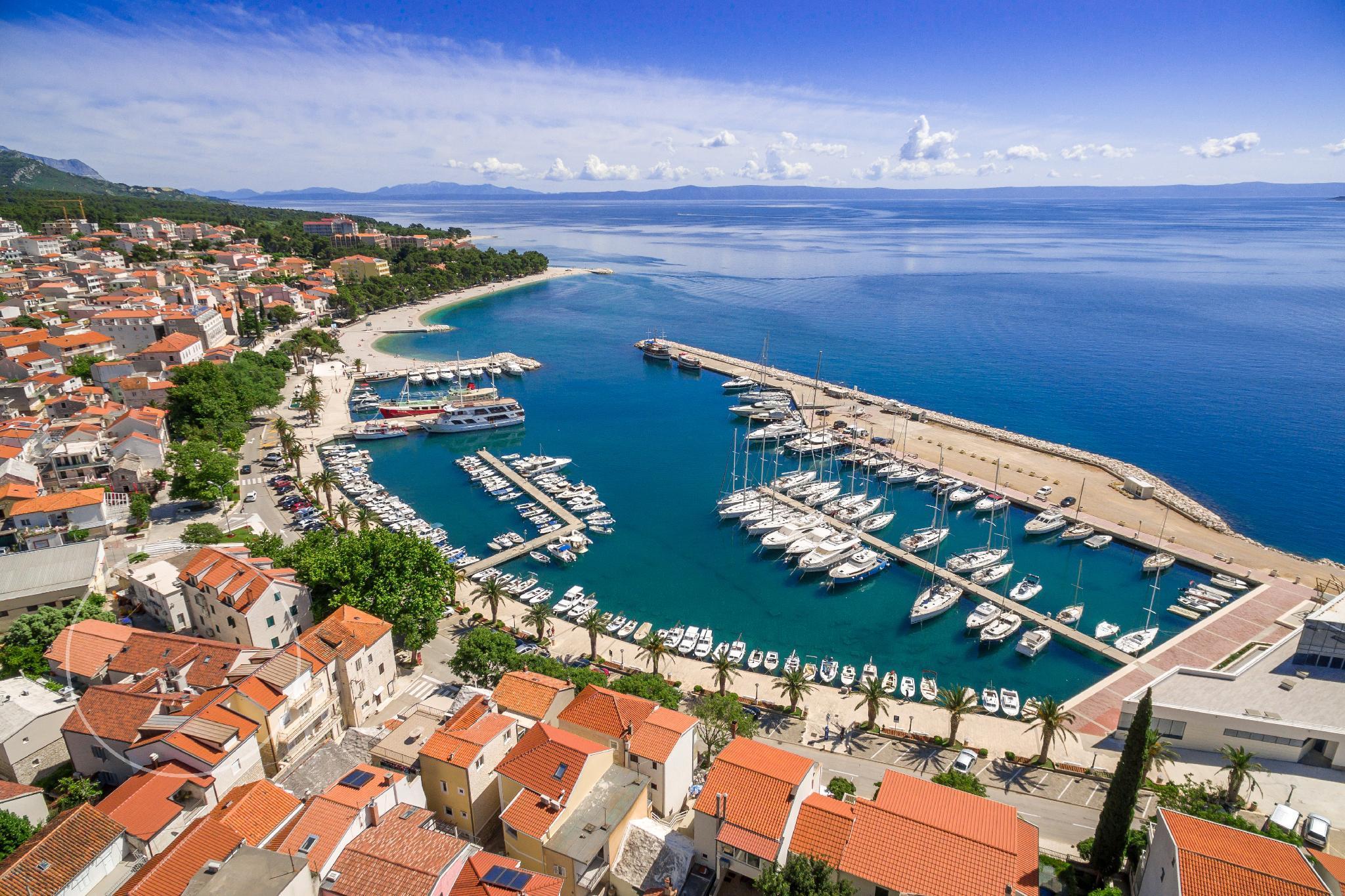 Hotel Croatia Baška Voda Eksteriør billede