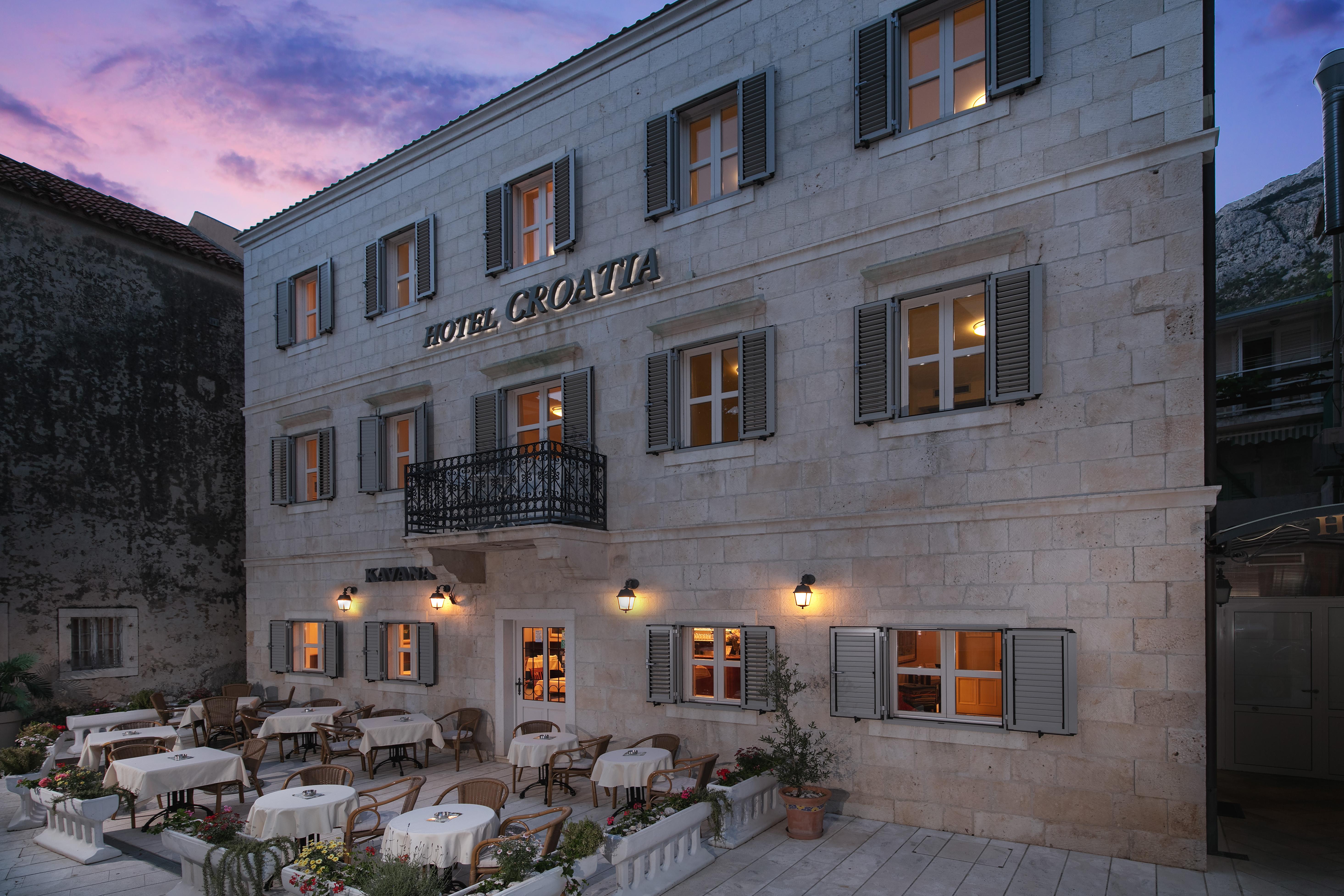 Hotel Croatia Baška Voda Eksteriør billede