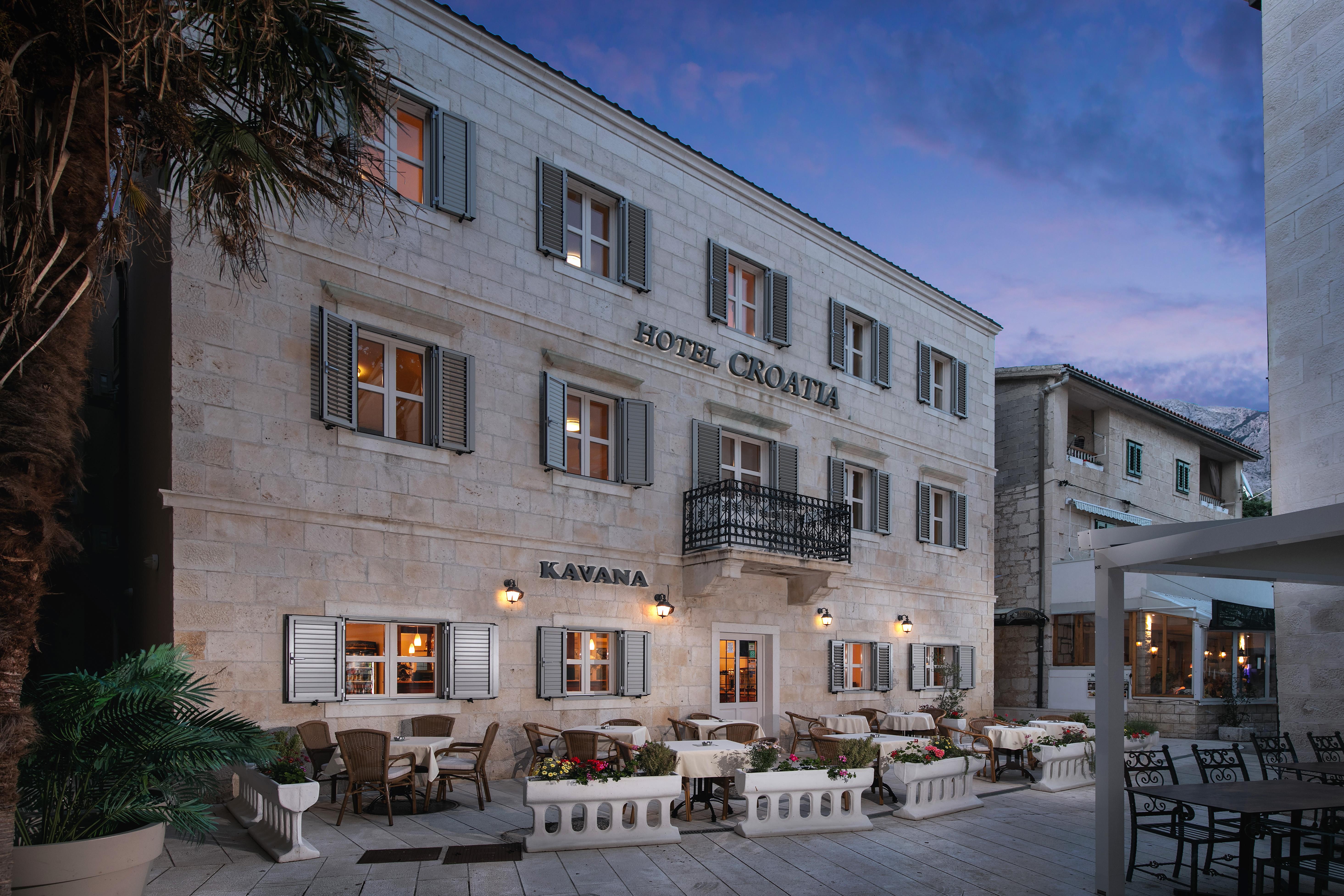 Hotel Croatia Baška Voda Eksteriør billede