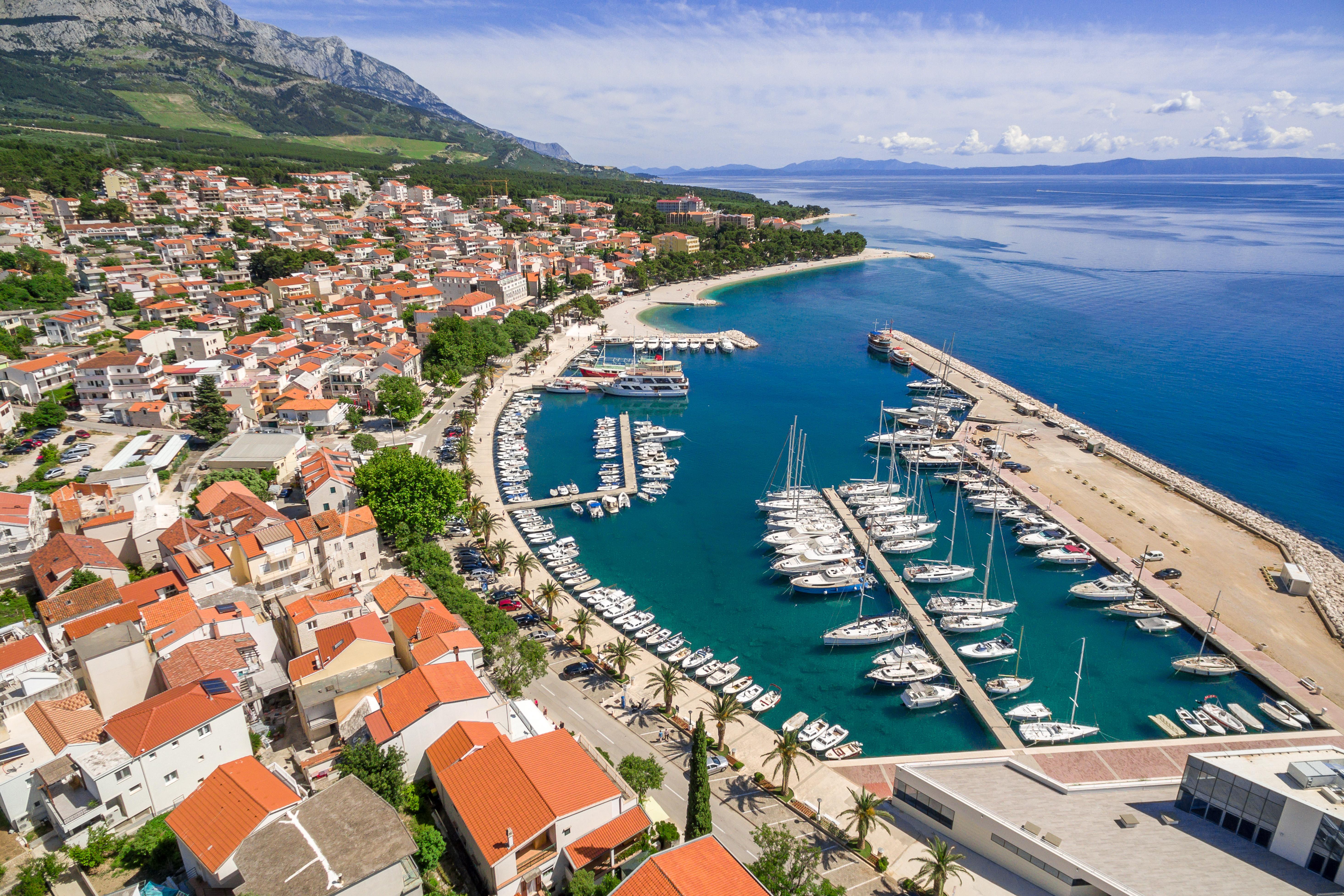 Hotel Croatia Baška Voda Eksteriør billede