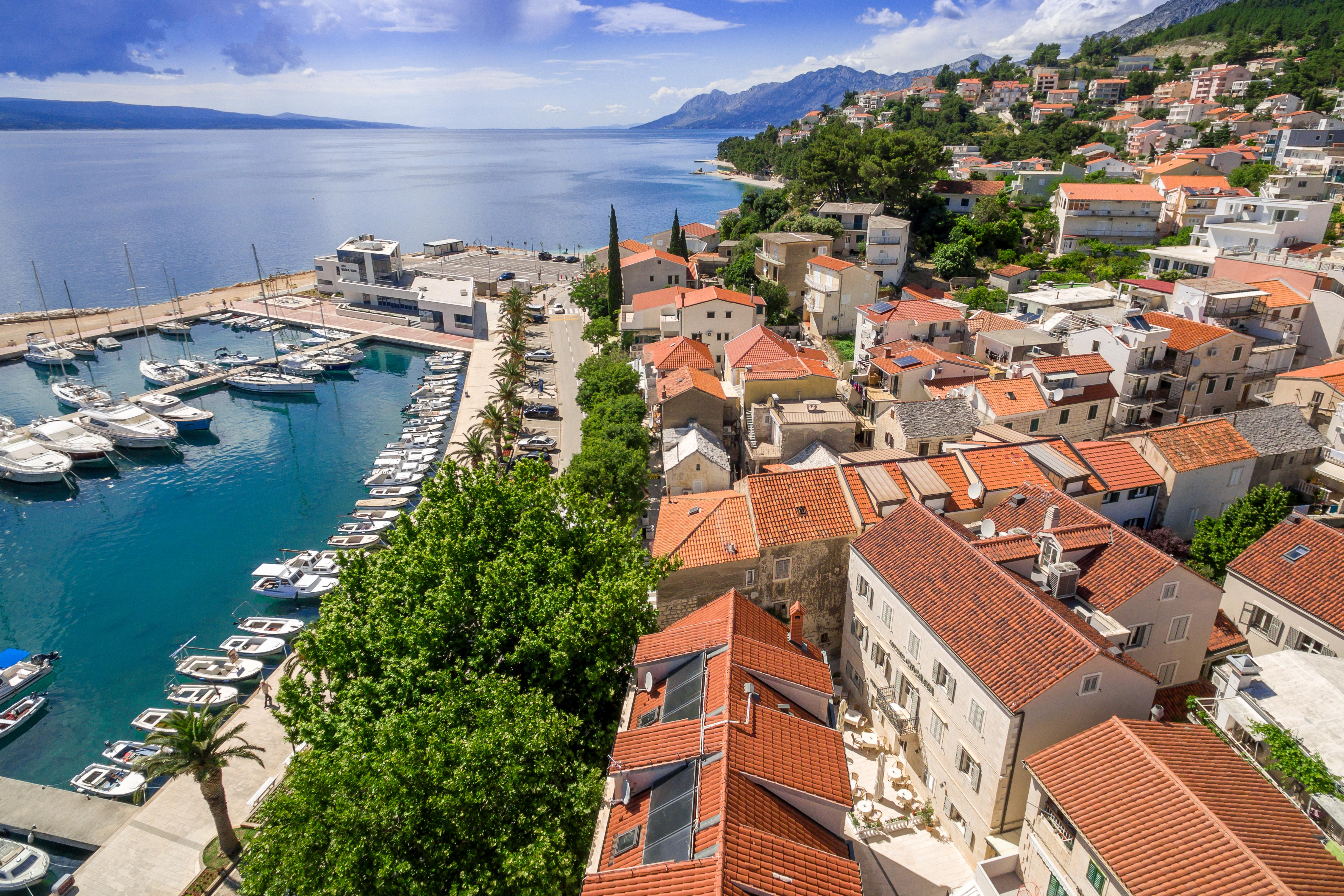 Hotel Croatia Baška Voda Eksteriør billede